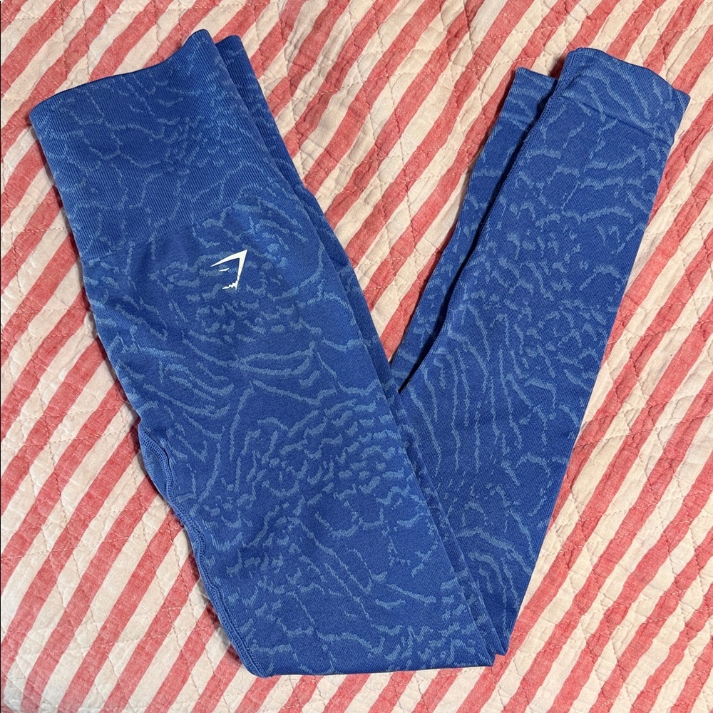 Gymshark Adapt Safari Seamless Leggings Wave Blue